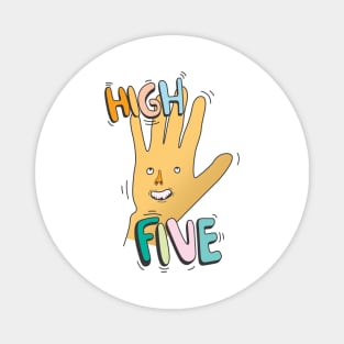 High five Magnet